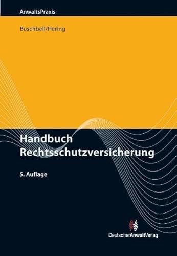 Stock image for Handbuch Rechtsschutzversicherung for sale by medimops