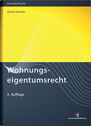 Beispielbild fr Wohnungseigentumsrecht zum Verkauf von medimops