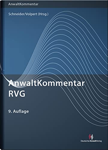 Stock image for AnwaltKommentar RVG -Language: german for sale by GreatBookPrices