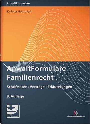 Stock image for AnwaltFormulare Familienrecht for sale by Blackwell's