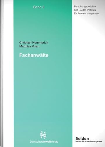 Stock image for Fachanwlte for sale by Buchpark