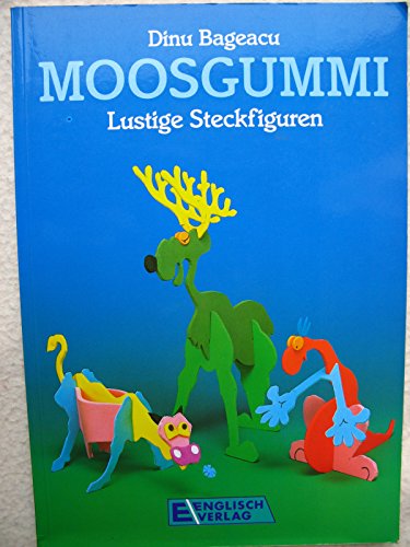 Moosgummi. Lustige Steckfiguren