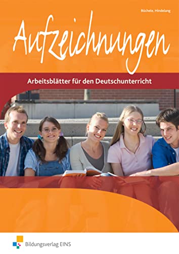 Stock image for Aufzeichnungen, neue Rechtschreibung, Tl.1: Arbeitsbltter fr den Deutschunterricht for sale by medimops