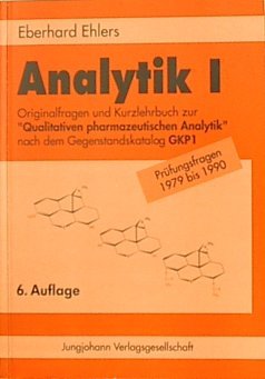 Stock image for Pharmazeutische Analytik I for sale by medimops