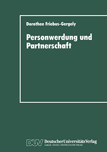 Stock image for Personwerdung und Partnerschaft (German Edition) for sale by Kennys Bookshop and Art Galleries Ltd.