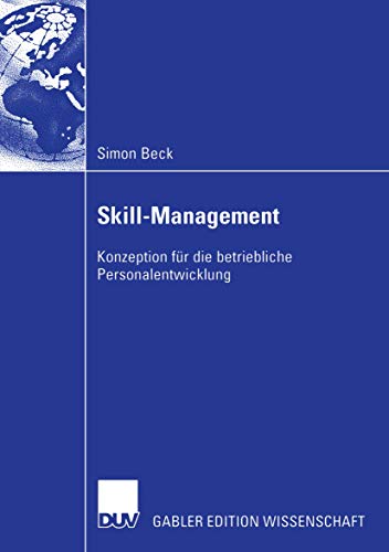 9783824482122: Skill-Management: Konzeption fr die betriebliche Personalentwicklung (German Edition)