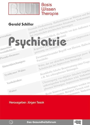 9783824805112: Schiller, G: Psychiatrie