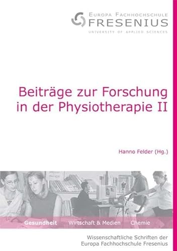 9783824805150: Beitrge zur Forschung in der Physiotherapie II