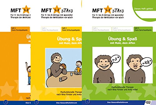 Stock image for MFT Stars 3 Hefte Mukis Mund-, Schluck-, Sprechspaspiele (Set) -Language: german for sale by GreatBookPrices