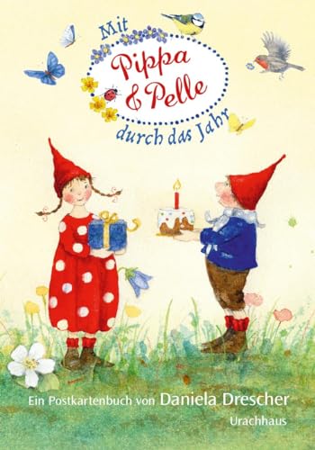 Imagen de archivo de Postkartenbuch Mit Pippa und Pelle durch das Jahr a la venta por GreatBookPrices