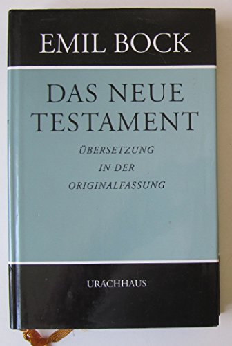 Beispielbild fr Bibelausgaben, Das Neue Testament, Originalfassung zum Verkauf von medimops
