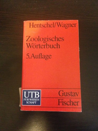 9783825203672: Zoologisches Wrterbuch