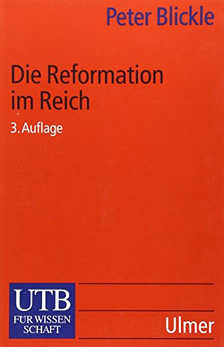 9783825211813: Die Reformation im Reich