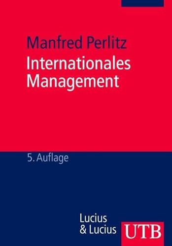 9783825215606: Internationales Management.