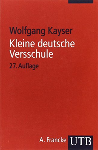 Beispielbild fr Kleine deutsche Versschule. (German Edition) zum Verkauf von ThriftBooks-Atlanta