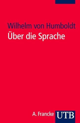 9783825217839: ber die Sprache. Reden vor der Akademie (Uni-Taschenbcher S)