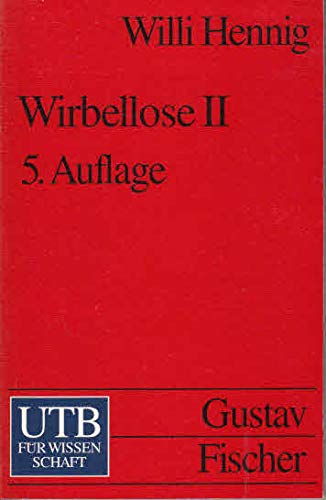 Stock image for Taschenbuch der Speziellen Zoologie II. Wirbellose II (Gliedertiere). for sale by medimops