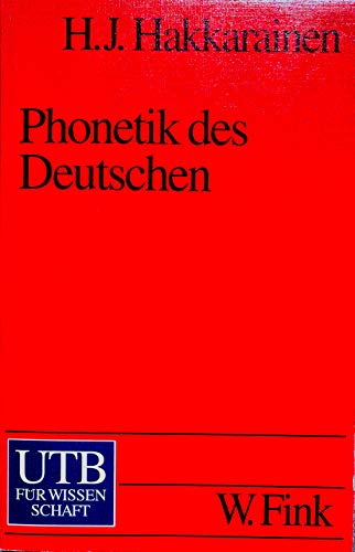 Beispielbild fr Phonetik des Deutschen. zum Verkauf von medimops