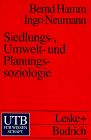 9783825218843: Siedlungs-, Umwelt- und Planungssoziologie.