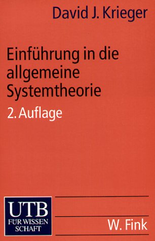 9783825219048: Einfhrung in die allgemeine Systemtheorie.