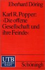 9783825219208: Karl R. Popper. Die Gesellschaft und ihre Feinde.
