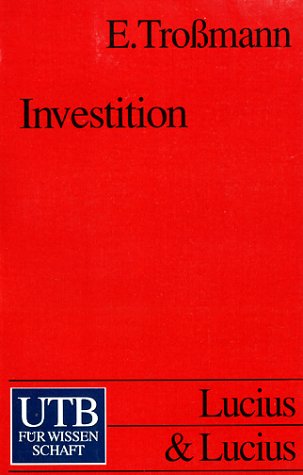 Beispielbild fr Investition (Uni-Taschenbcher S) zum Verkauf von medimops