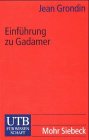 Imagen de archivo de Einfhrung zu Gadamer a la venta por medimops