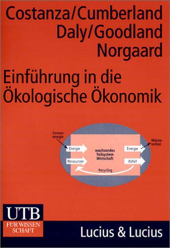 9783825221904: Einfhrung in die kologische konomik (Uni-Taschenbcher M)