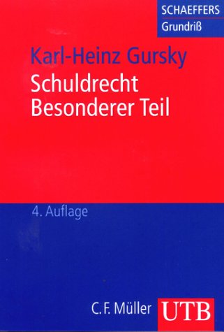 Schuldrecht Besonderer Teil