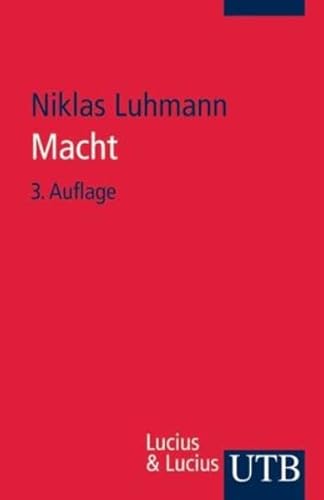 Macht (Uni-Taschenbücher S) (UTB S (Small-Format) / Uni-Taschenbücher) - Luhmann, Niklas