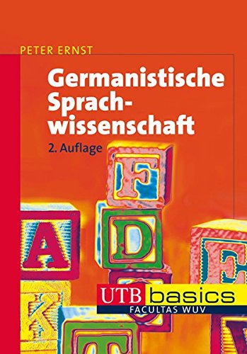 9783825225414: Germanistische Sprachwissenschaft: 2541