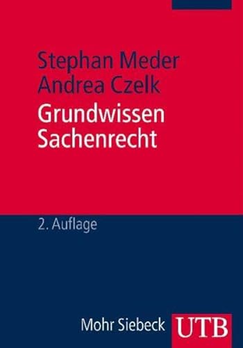 Stock image for Grundwissen Sachenrecht for sale by medimops