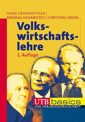 Stock image for Volkswirtschaftslehre. UTB basics for sale by medimops