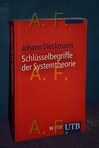 9783825227630: Schlsselbegriffe der Systemtheorie.