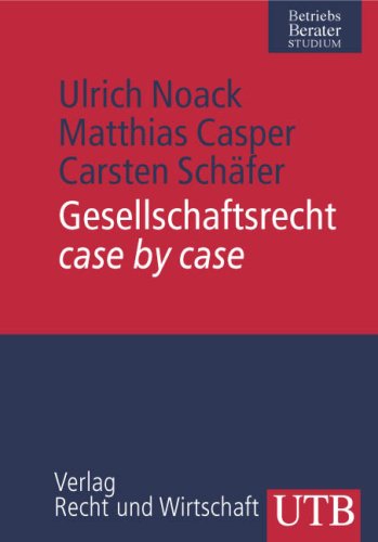 Stock image for Gesellschaftsrecht case by case (Uni-Taschenbcher M) for sale by medimops