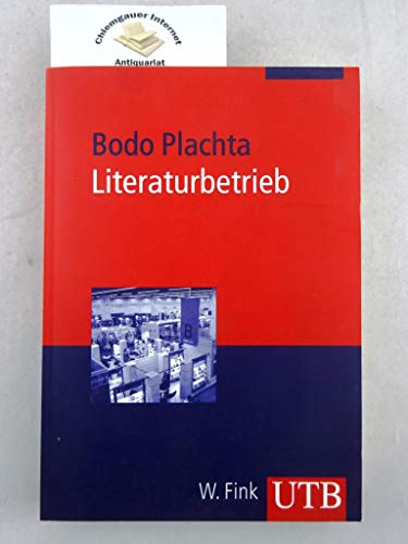 Beispielbild fr Literaturbetrieb (Uni-Taschenbcher M) zum Verkauf von medimops
