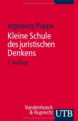 Stock image for Kleine Schule des juristischen Denkens for sale by medimops