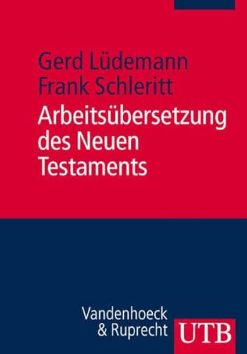 Stock image for Arbeitsbersetzung des Neuen Testaments for sale by medimops