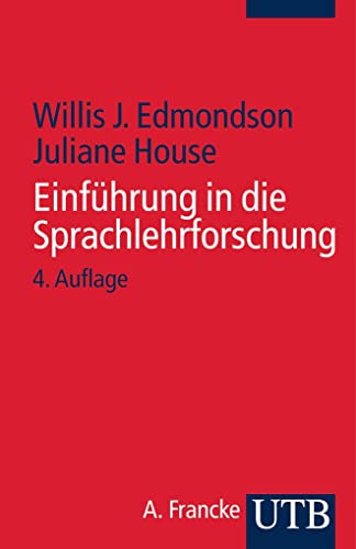 Stock image for Einfhrung in die Sprachlehrforschung for sale by medimops