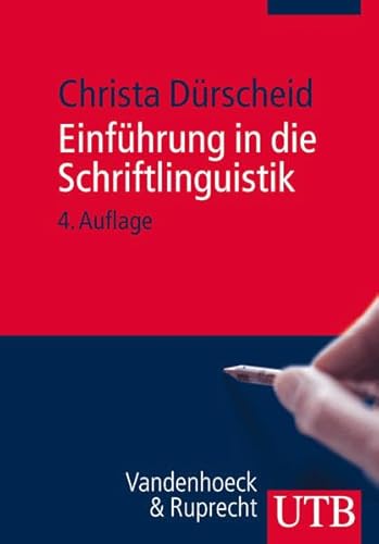 Stock image for Einfhrung in die Schriftlinguistik for sale by medimops