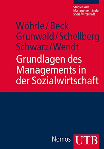 9783825237844: Grundlagen des Managements in der Sozialwirtschaft