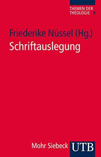 Schriftauslegung - NÃƒÂ¼ssel, Friederike