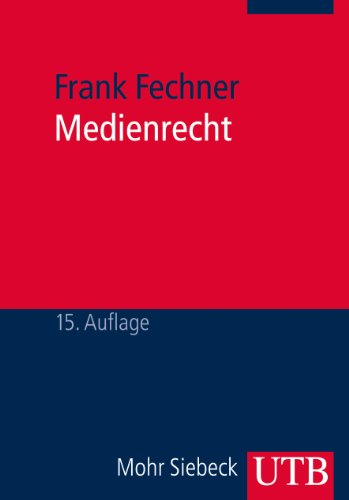 Beispielbild fr Medienrecht. Lehrbuch des gesamten Medienrechts unter besonderer Bercksichtigung von Presse, Rundfunk und Multimedia zum Verkauf von medimops