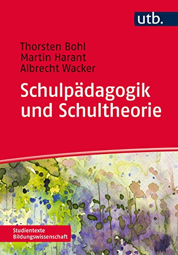 Imagen de archivo de Schulpdagogik und Schultheorie -Language: german a la venta por GreatBookPrices