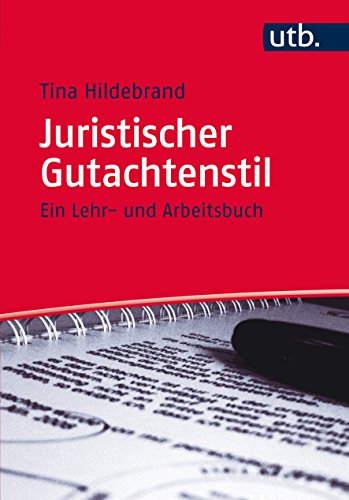 Imagen de archivo de Juristischer Gutachtenstil a la venta por medimops