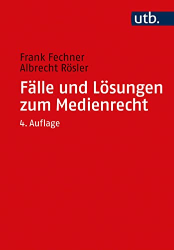 Stock image for Flle und Lsungen zum Medienrecht for sale by medimops