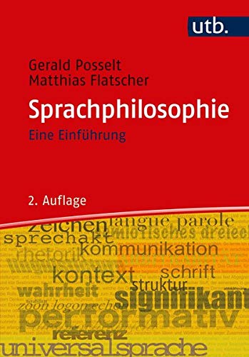 Stock image for Sprachphilosophie: Eine Einfhrung for sale by Revaluation Books