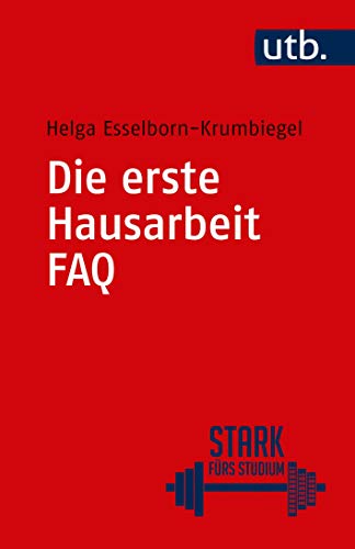 Beispielbild fr Die erste Hausarbeit - FAQ (Stark frs Studium) zum Verkauf von medimops