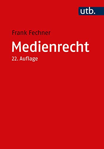 Beispielbild fr Medienrecht. Lehrbuch des gesamten Medienrechts unter besonderer Bercksichtigung von Presse, Rundfunk und Multimedia. zum Verkauf von Antiquariat Logos