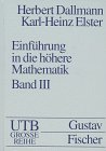 Imagen de archivo de Einfhrung in die hhere Mathematik III a la venta por Martin Preu / Akademische Buchhandlung Woetzel